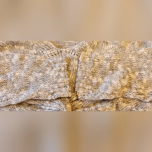 NWT BCBGeneration Twist Tie Cropped Sweater Heather Grey Size XXS - Picture 13 of 13